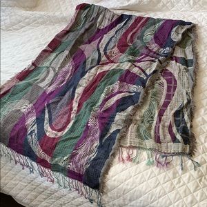 Purely Merino Wool Scarf w/ Tassels